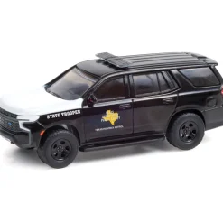 2021 Chevrolet Tahoe Police Pursuit Vehicle - Texas Highway Patrol 1:64 Scale Diecast Model Truck by Greenlight