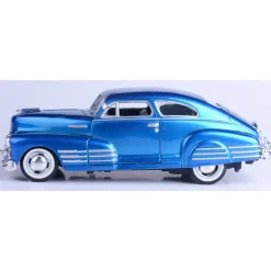 1948 Chevy Aerosedan Fleetline - Metallic Blue 1:24 Scale Diecast Model Car by Motormax