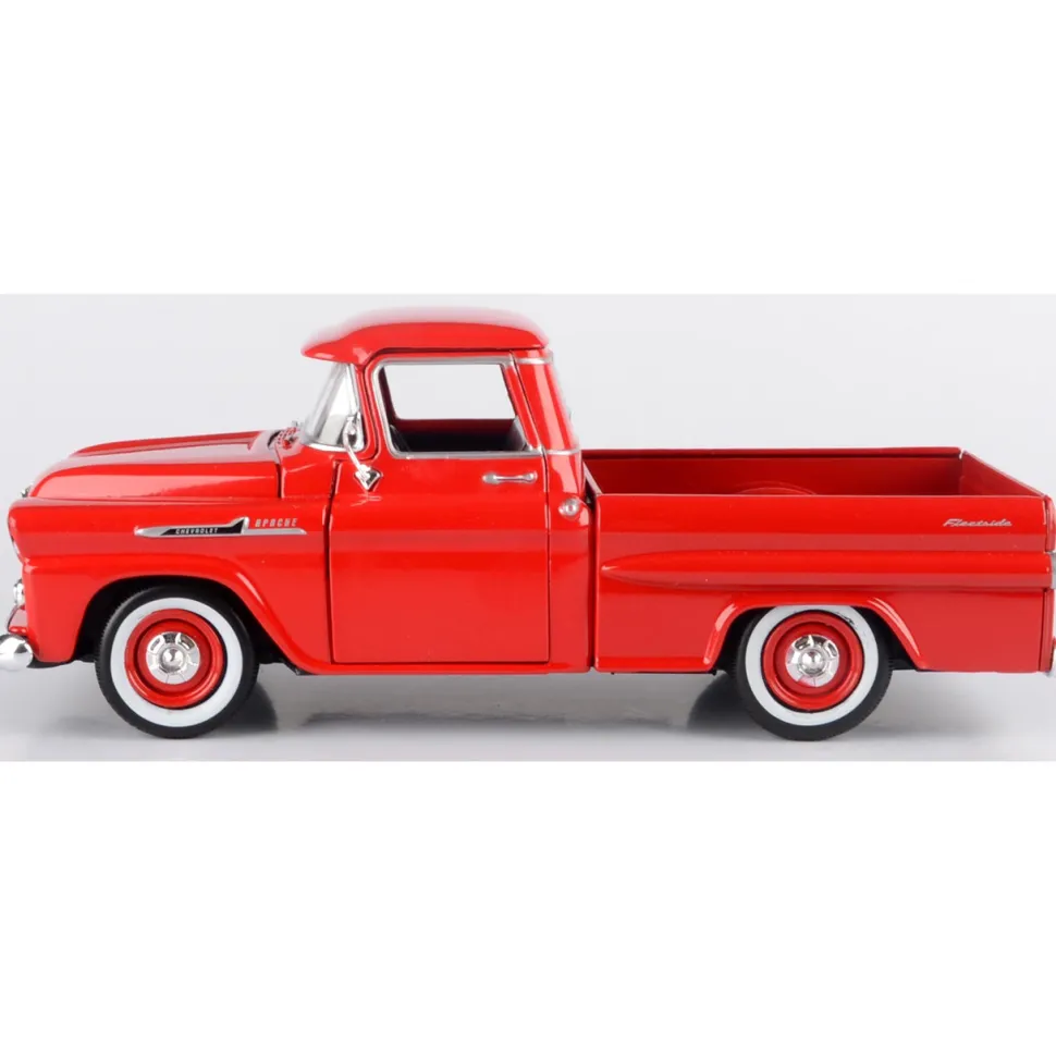 1958 Chevy Apache Fleetline Pickup 1:24 Scale Diecast Model Truck by Motormax