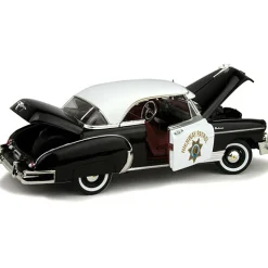 1950 Chevy Bel Air California Highway Patrol Car 1:18 Scale Diecast Model by Motormax