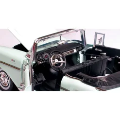 1957 Chevy Bel Air Convertible - Mist Green 1:18 Scale Diecast Model by Motormax