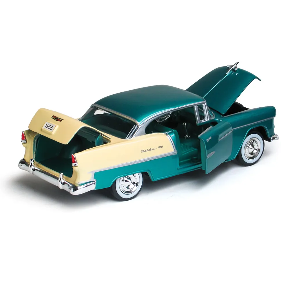 1955 Chevy Bel Air - Green 1:24 Scale Diecast Model Car by Motormax