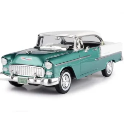 1955 Chevy Bel Air Hardtop 1:18 Scale Diecast Model Car by Motormax