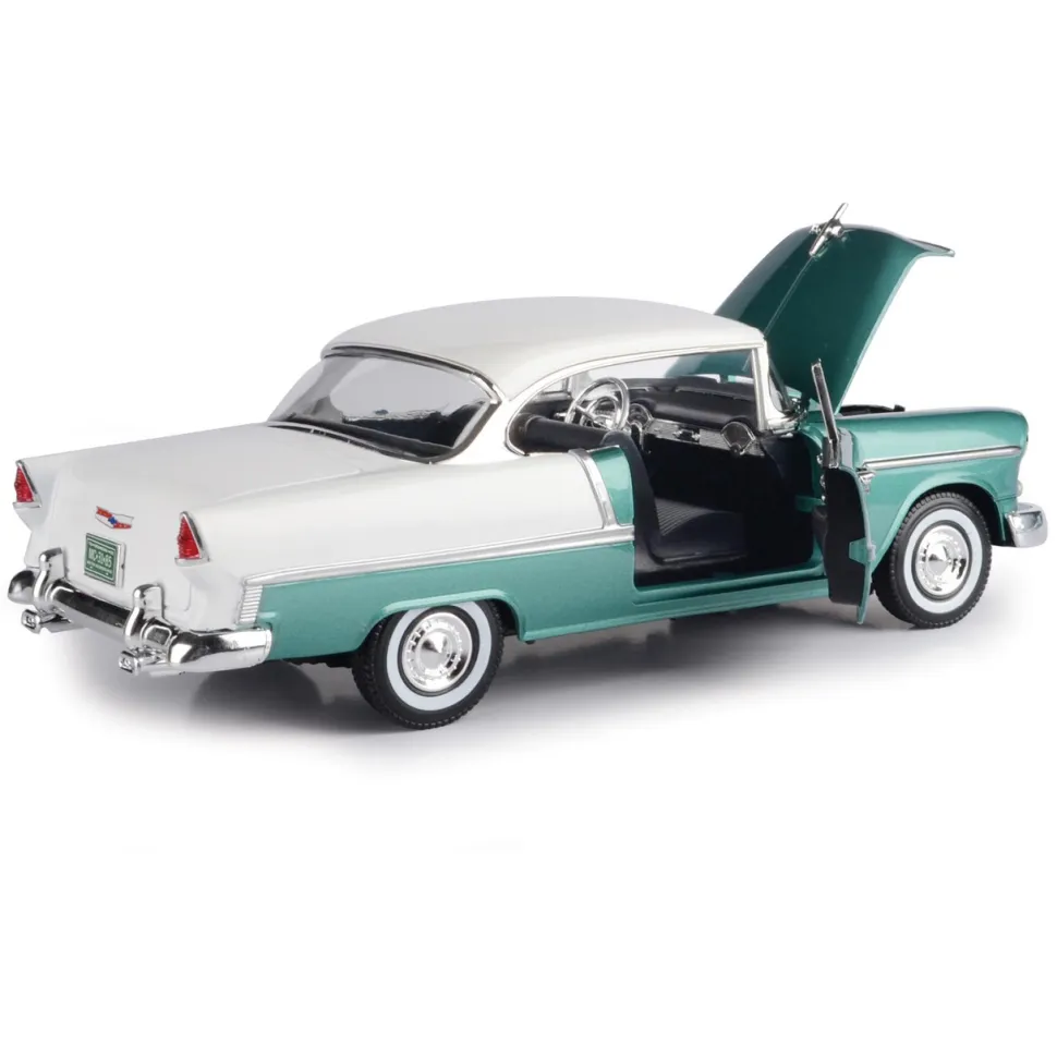 1955 Chevy Bel Air Hardtop 1:18 Scale Diecast Model Car by Motormax