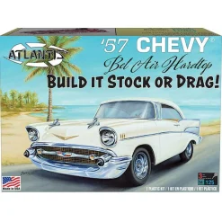 1957 Chevy Bel Air 1:25 Kit 1:25 Scale Plastic by Atlantis Models