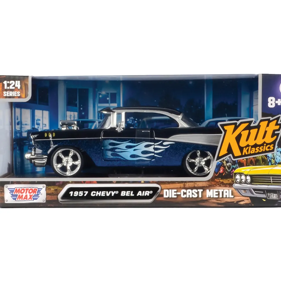 1957 Chevy Bel Air - Kult Klassics 1:24 Scale Diecast Model Car by Motormax