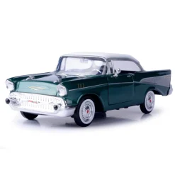 1957 Chevy Bel Air - Metallic Green 1:24 Scale Diecast Model Car by Motormax