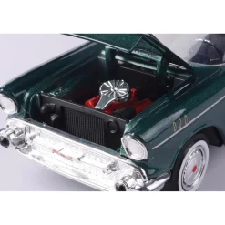 1957 Chevy Bel Air - Metallic Green 1:24 Scale Diecast Model Car by Motormax