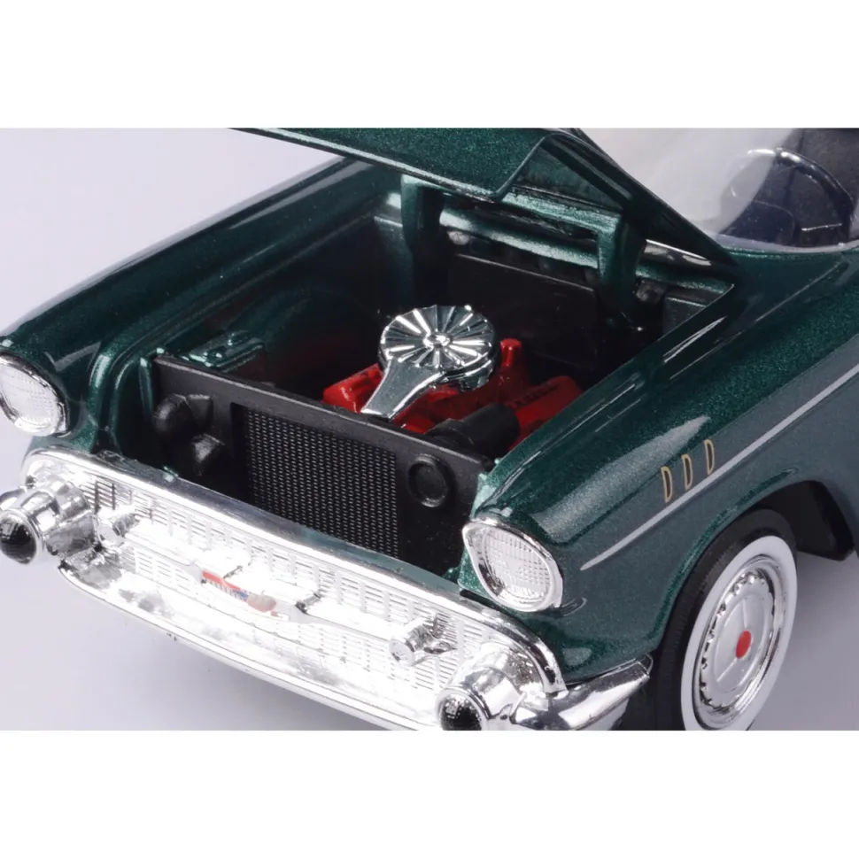 1957 Chevy Bel Air - Metallic Green 1:24 Scale Diecast Model Car by Motormax