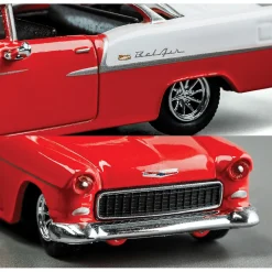 1955 Chevy Bel Air - Red 1:64 Scale Diecast Model Car by Majorette