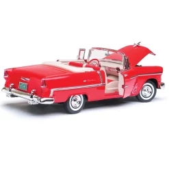 1955 Chevy Bel Air Soft Top Convertible 1:18 Scale Diecast Model by Motormax
