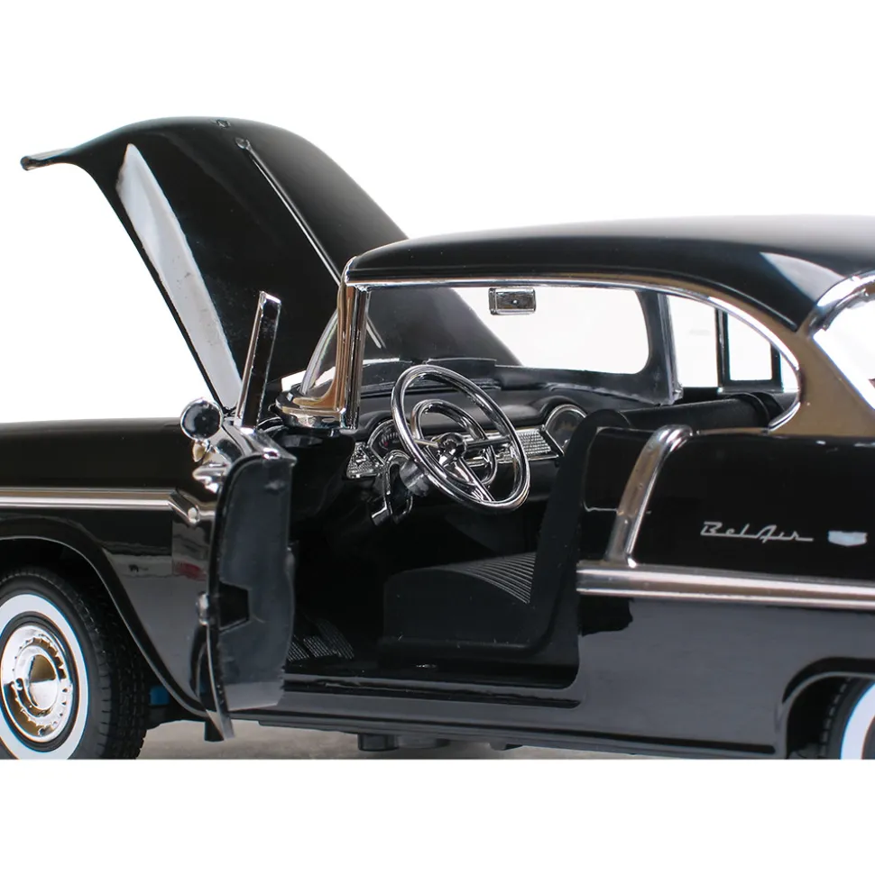 1955 Chevy Bel Air Sport Coupe 1:18 Scale Diecast Model by Motormax