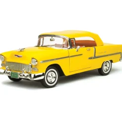 1955 Chevy Bel Air Top Up Convertible 1:18 Scale Diecast Model by Motormax