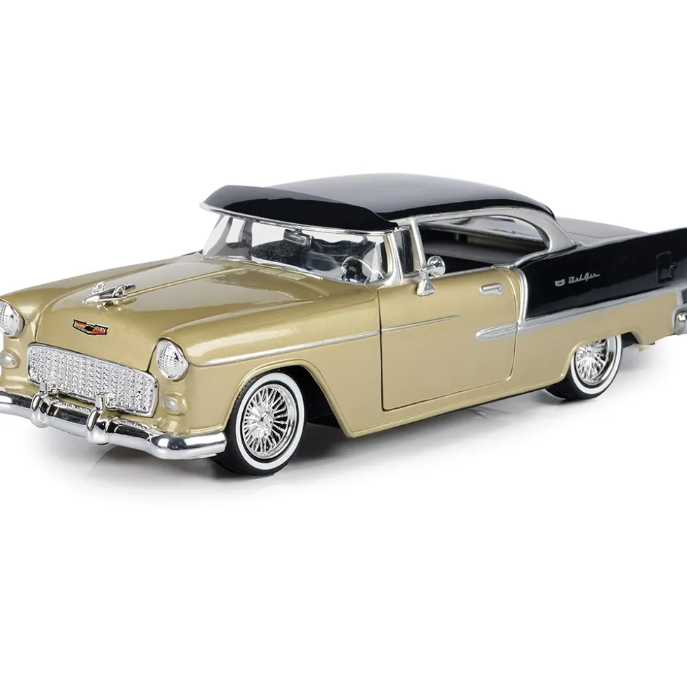 1955 Chevy Bel Air with Visor - Kult Klassics 1:24 Scale Diecast Model Car by Motormax