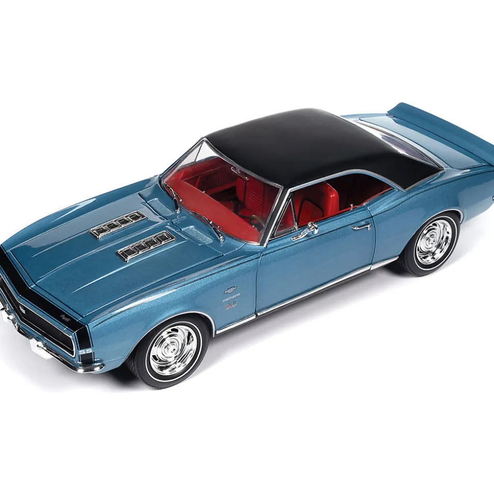 1967 Chevy Camaro Coupe MCACN - Nantucket Blue 1:18 Scale Diecast Model Car by American Muscle - Ertl