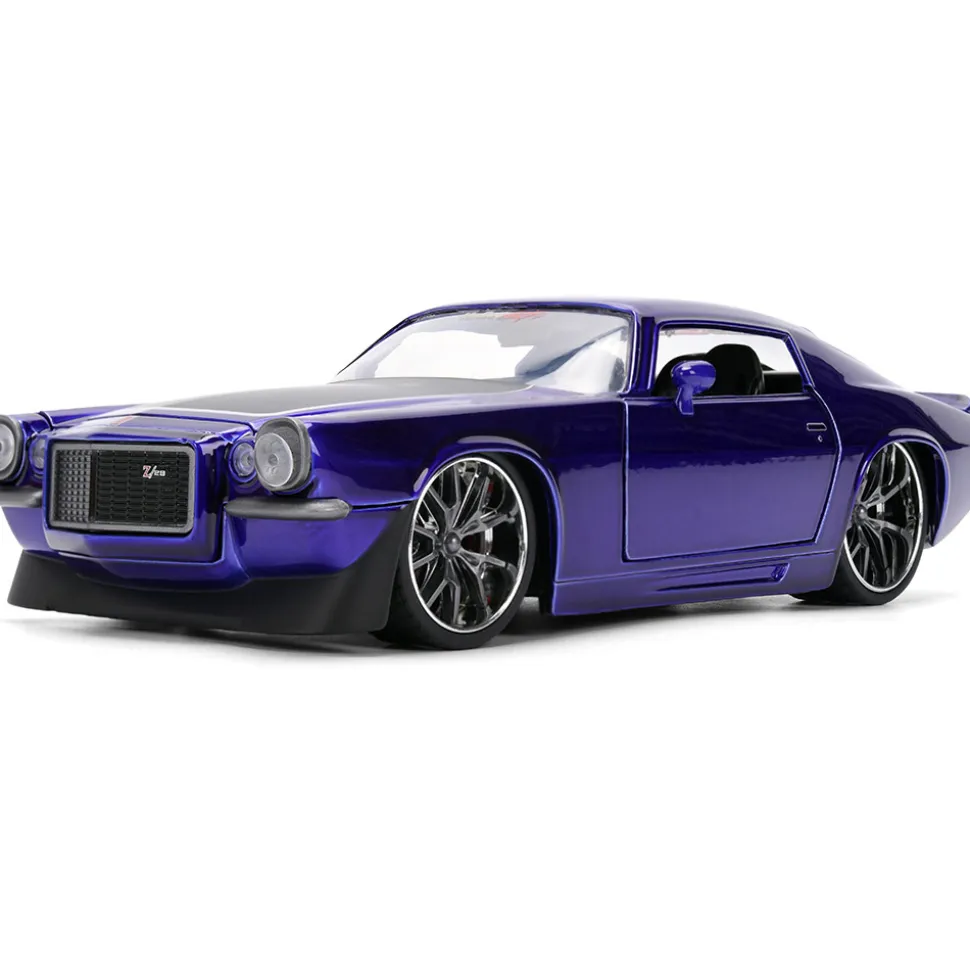 1971 Chevy Camaro - Indigo 1:24 Scale Diecast Model Car by Jada Toys