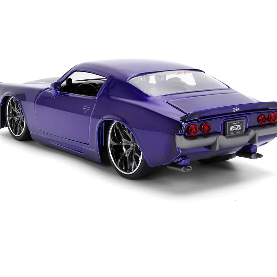 1971 Chevy Camaro - Indigo 1:24 Scale Diecast Model Car by Jada Toys