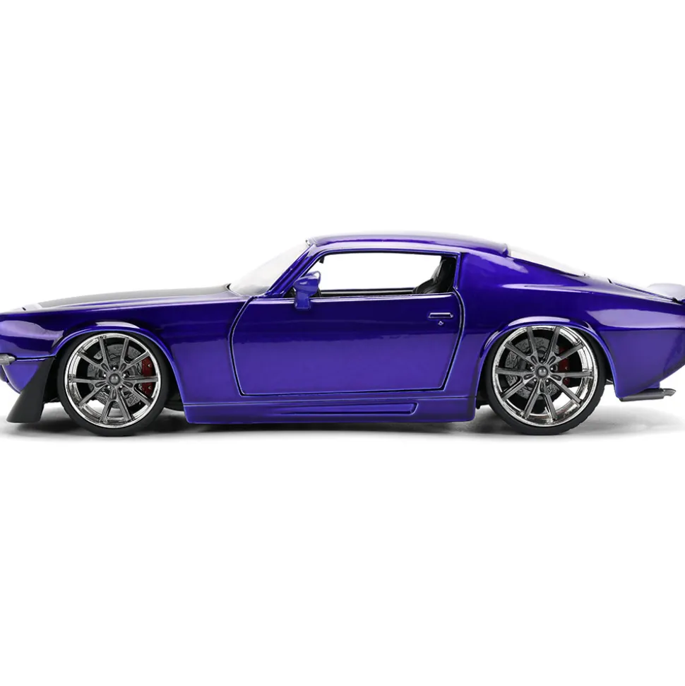 1971 Chevy Camaro - Indigo 1:24 Scale Diecast Model Car by Jada Toys