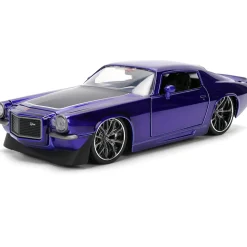 1971 Chevy Camaro - Indigo 1:24 Scale Diecast Model Car by Jada Toys