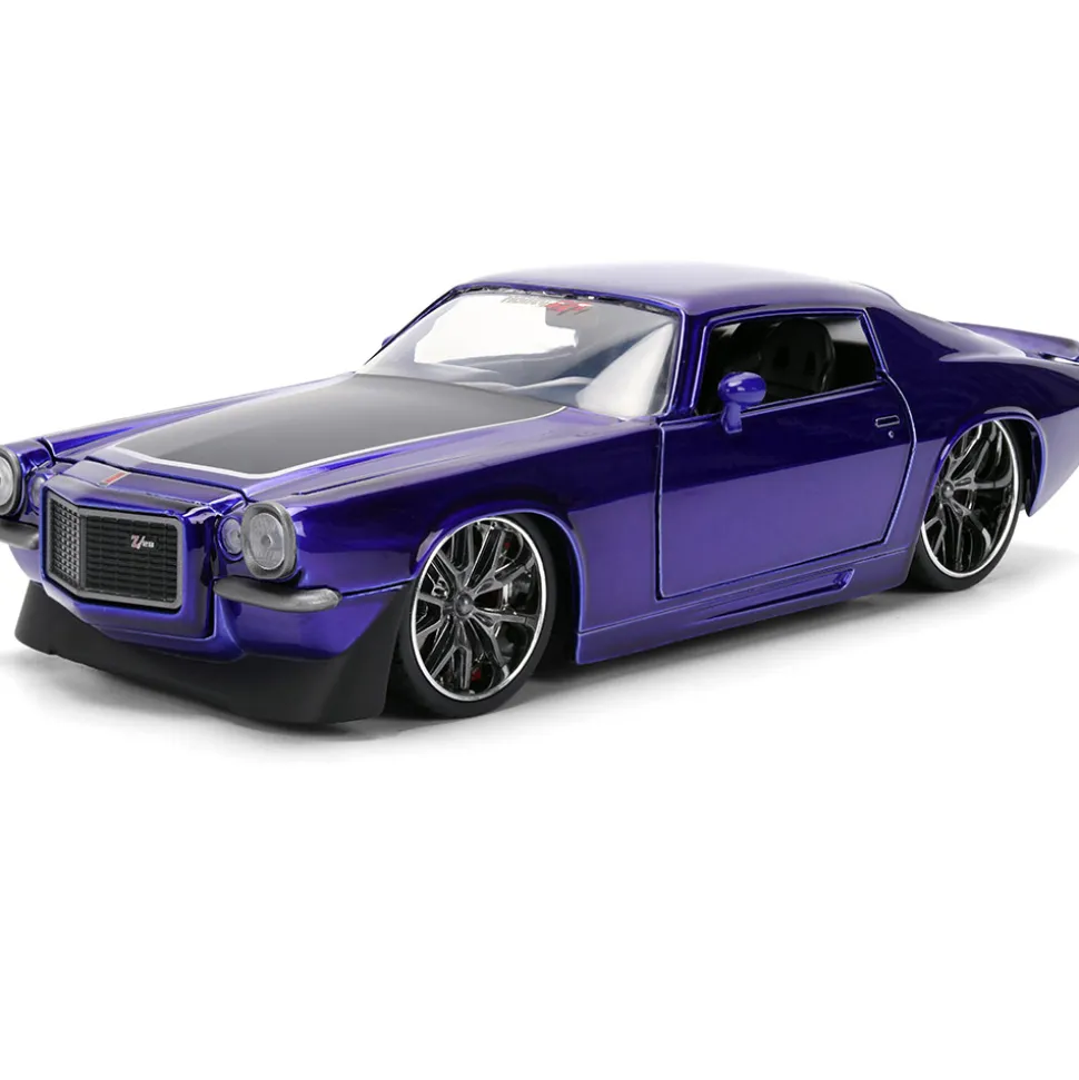 1971 Chevy Camaro - Indigo 1:24 Scale Diecast Model Car by Jada Toys