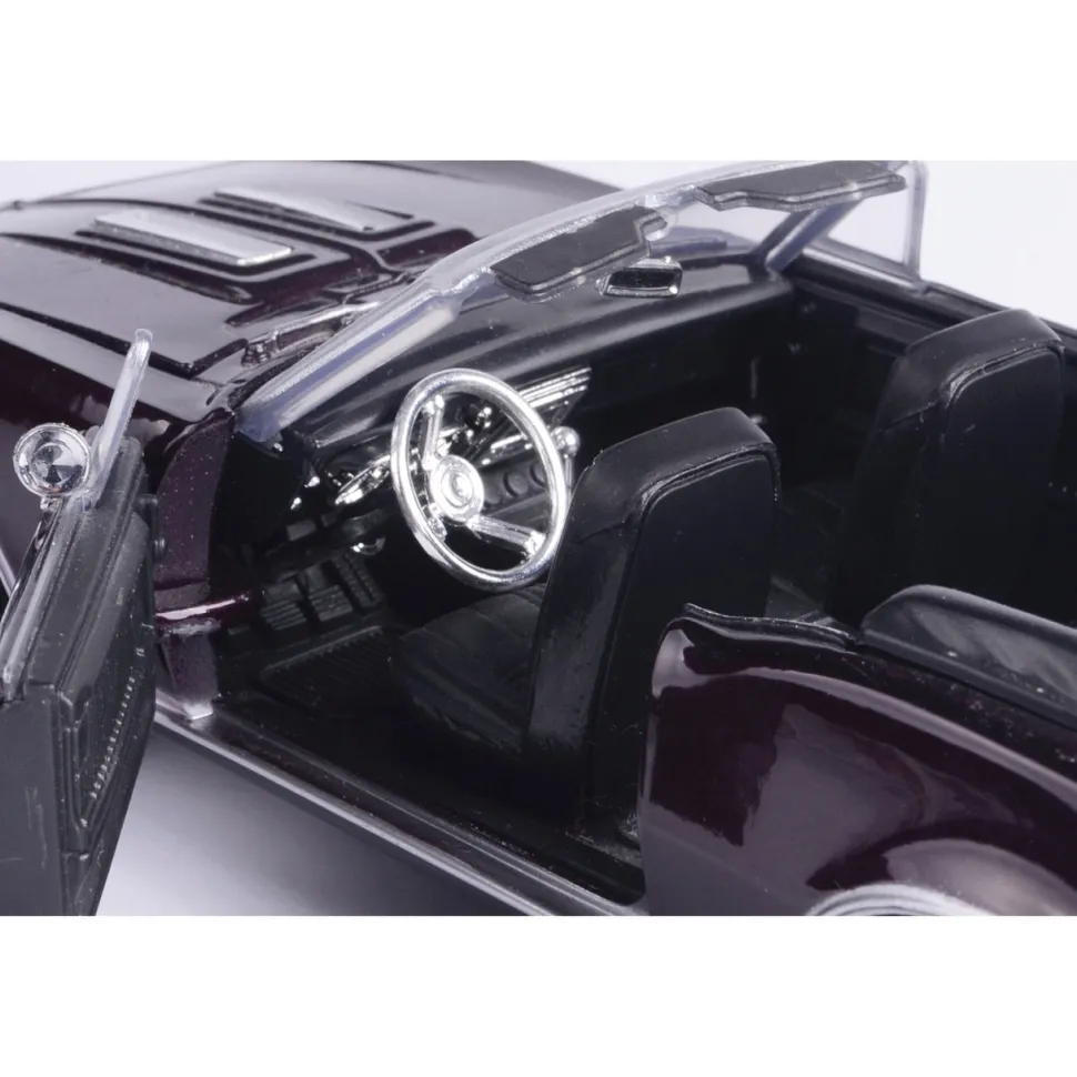 1967 Chevy Camaro SS Convertible - Burgundy 1:24 Scale Diecast Model Car by Motormax