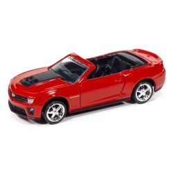2013 Chevy Camaro ZL1 Convertible & 2017 Dodge Viper Modern Muscle 2Pack A - Orange & Purple 1:64 Scale Diecast Model Car by Auto World