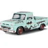 1966 Chevy C-10 Fleetside Pickup - Weathered Treasure 1:24 Scale Diecast Model Truck by Motormax