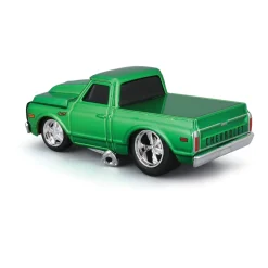1972 Chevy C-10 - Green - Muscle Machines 25th 1:64 Scale by Muscle Machines