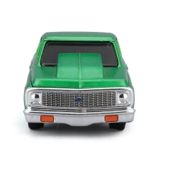 1972 Chevy C-10 - Green - Muscle Machines 25th 1:64 Scale by Muscle Machines