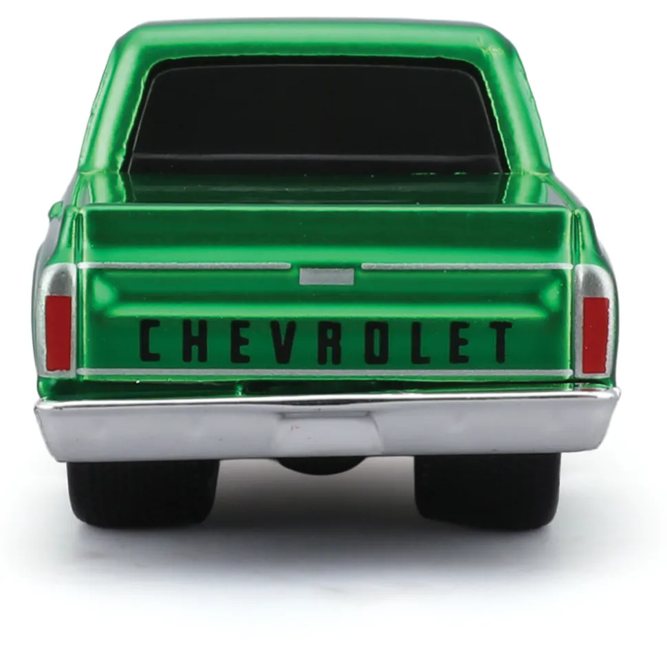 1972 Chevy C-10 - Green - Muscle Machines 25th 1:64 Scale by Muscle Machines