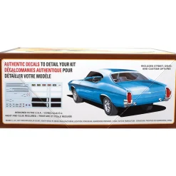 1969 Chevy Chevelle SS 396 Hardtop 1:25 Scale Plastic Model Kit by AMT