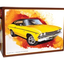 1969 Chevy Chevelle SS 396 Hardtop 1:25 Scale Plastic Model Kit by AMT