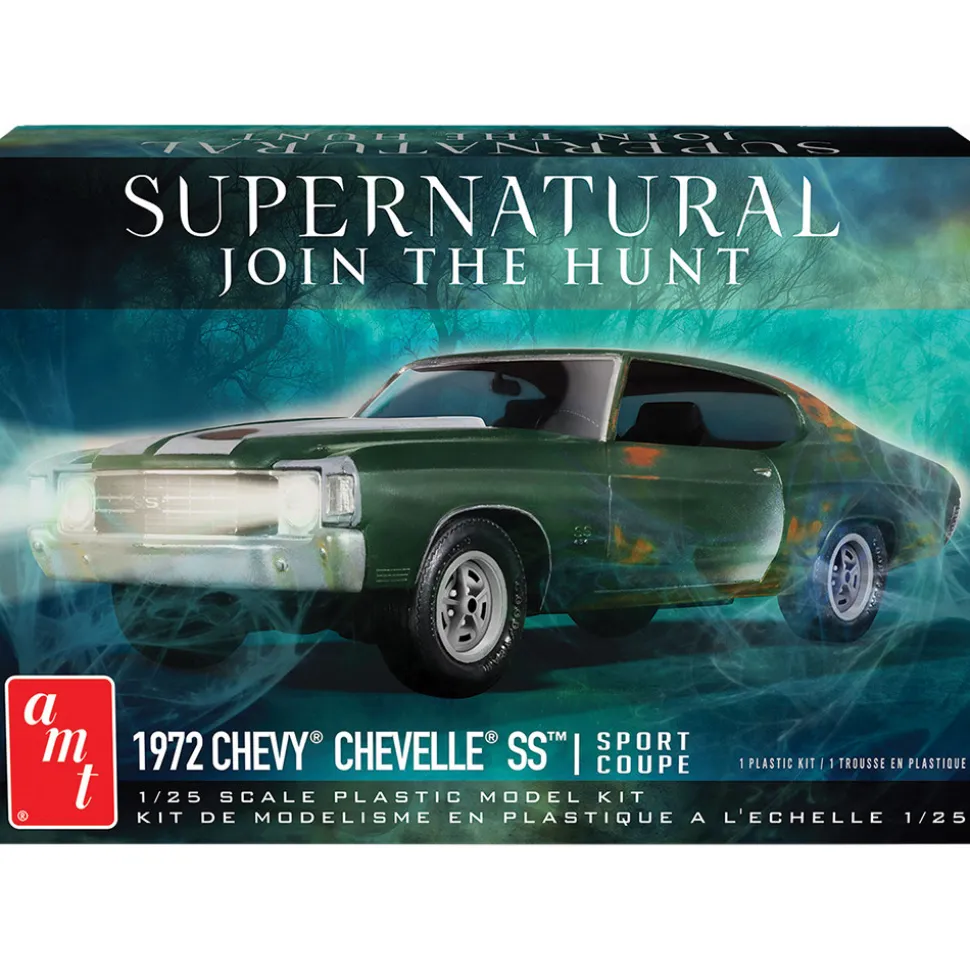 1972 Chevy Chevelle Supernatural 1:25 Scale Plastic Model Kit by AMT