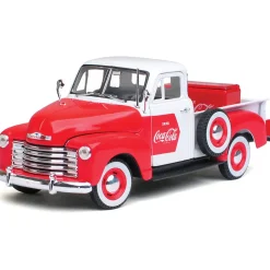 1953 Chevy Coca-Cola Pickup & Cooler 1:43 Scale Diecast Model by Motor City Classics
