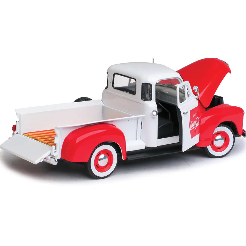 1953 Chevy Coca-Cola Pickup & Cooler 1:43 Scale Diecast Model by Motor City Classics
