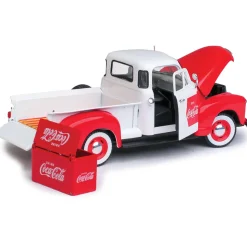 1953 Chevy Coca-Cola Pickup & Cooler 1:43 Scale Diecast Model by Motor City Classics