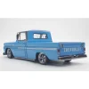 1965 Chevy C-10 Styleside Custom Pickup - Blue 1:18 Scale Diecast Model Truck by Sunstar