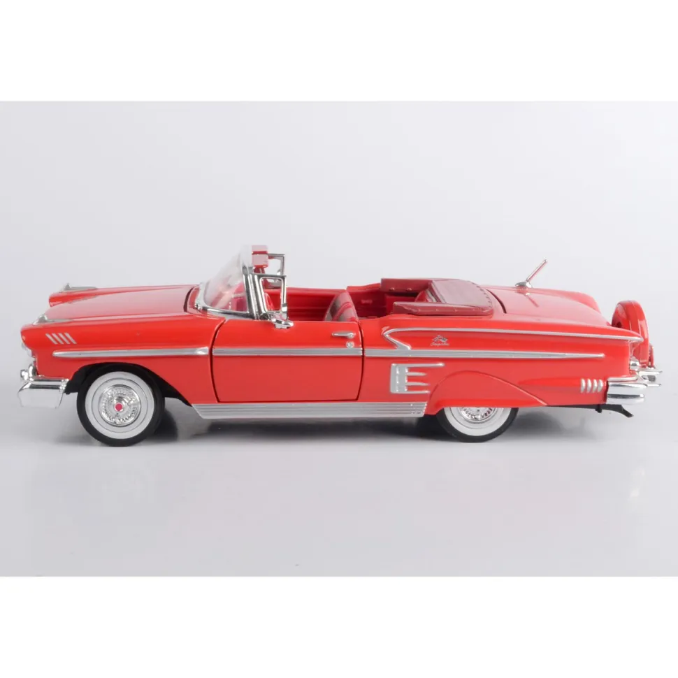 1958 Chevy Impala Convertible 1:24 Scale Diecast Model by Motormax