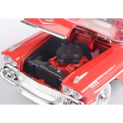 1958 Chevy Impala Convertible 1:24 Scale Diecast Model by Motormax