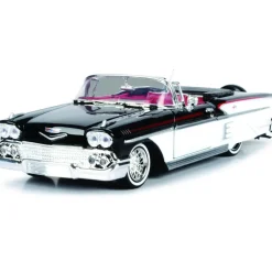 1958 Chevy Impala - Get Low 1:24 Scale Diecast Model Car by Motormax