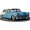 1956 Chevy Nomad Custom Laser Cut Sign Metal Sign by Vintage Signs