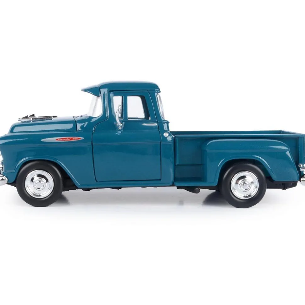 1957 Chevy 3100 Pickup - Ocean Green 1:24 Scale Diecast Model Truck by Motormax