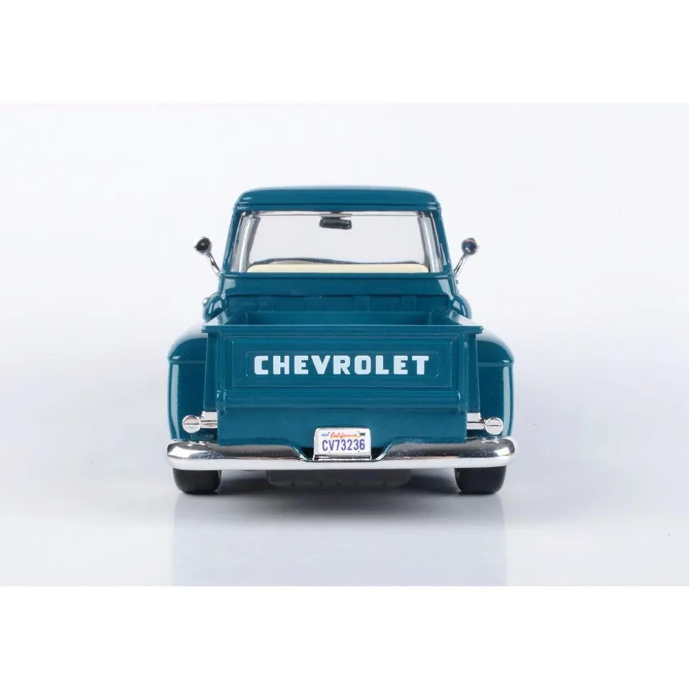 1957 Chevy 3100 Pickup - Ocean Green 1:24 Scale Diecast Model Truck by Motormax