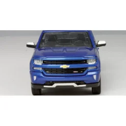 2017 Chevy Silverado Z71 Pickup - blue 1:27 Scale Diecast Model by Motormax