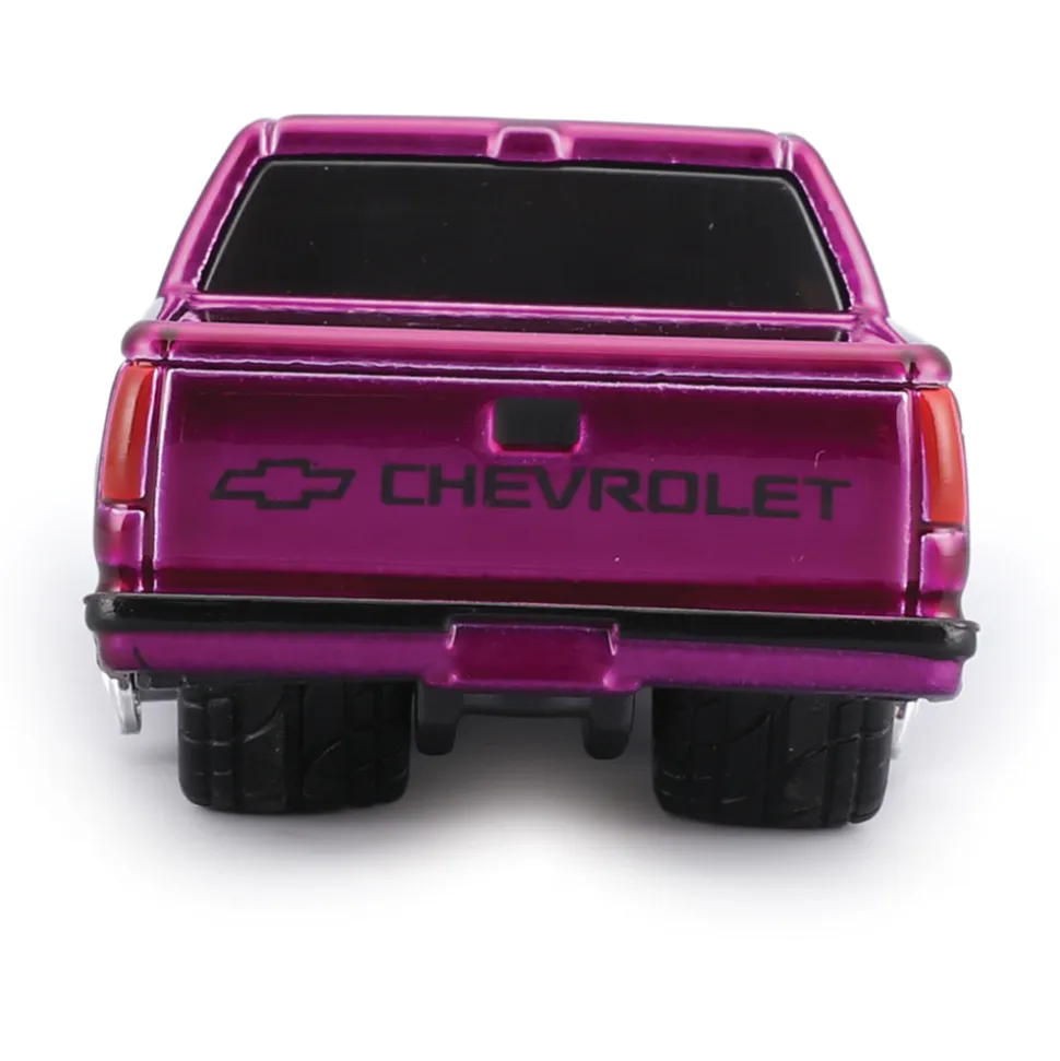 1993 Chevy 454 SS Pickup - Purple - Muscle Machines 25th 1:64 Scale by Muscle Machines