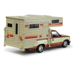 1992 Chevy 454 SS Pickup With Slide-In Camper 1:24 Scale by Motormax