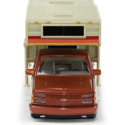 1992 Chevy 454 SS Pickup With Slide-In Camper 1:24 Scale by Motormax