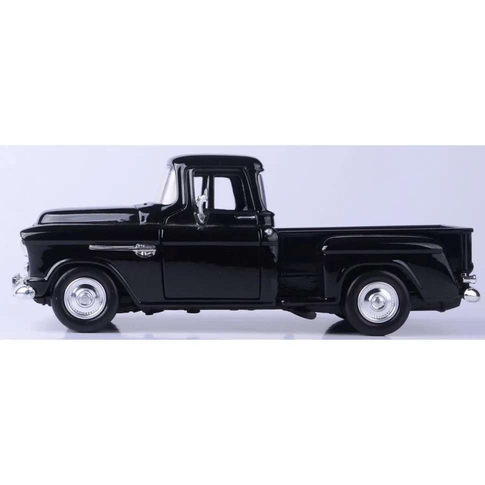 1955 Chevy Stepside V8 1:24 Scale Diecast Model Truck by Motormax