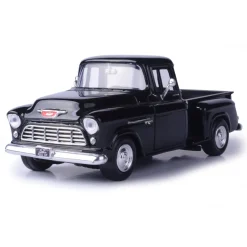 1955 Chevy Stepside V8 1:24 Scale Diecast Model Truck by Motormax