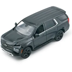 2025 Chevy Tahoe PPV Builder Kit - Black 1:24 Scale Diecast Model Truck by Motormax